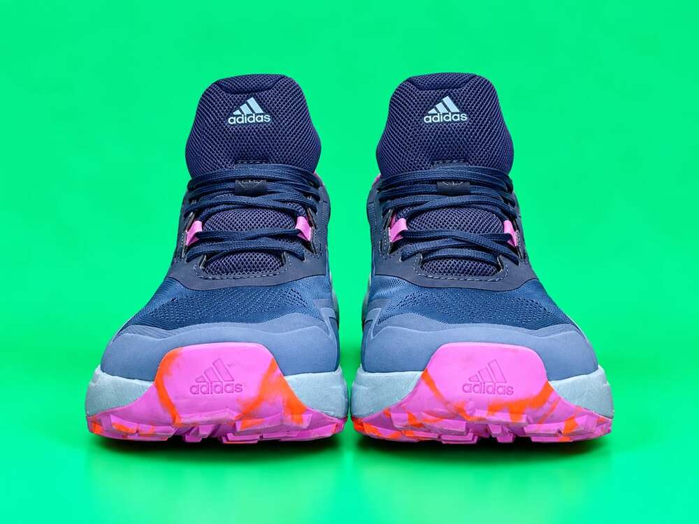 Adidas Terrex Soulstride Trail Running Shoes Blue Pink
